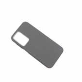 Шкіряний чохол Leather Case Metal Buttons для Samsung Galaxy S24 Plus / S25 Plus Titanium Grey