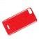 Чехол Silicone 3in1 Блёстки для Xiaomi Redmi 6a Red