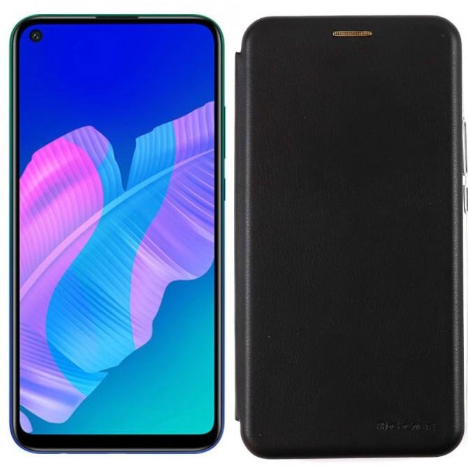 Чехол книжка U-Like Best для Huawei P40 Lite E Чёрный
