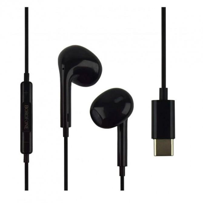 Наушники Borofone BM30 Max Type-C 1.2m Black