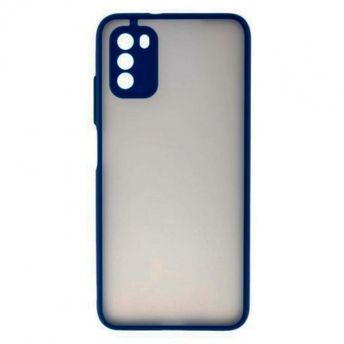 Чехол MATT CASE Xiaomi Redmi 9T/Poco M3 Темно синий