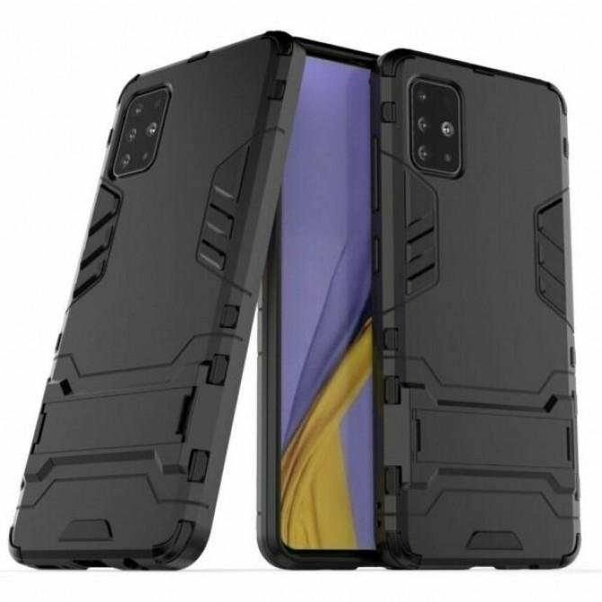 Чехол HONOR Hard Defence Series для Samsung A515 Galaxy A51 Чёрный-1