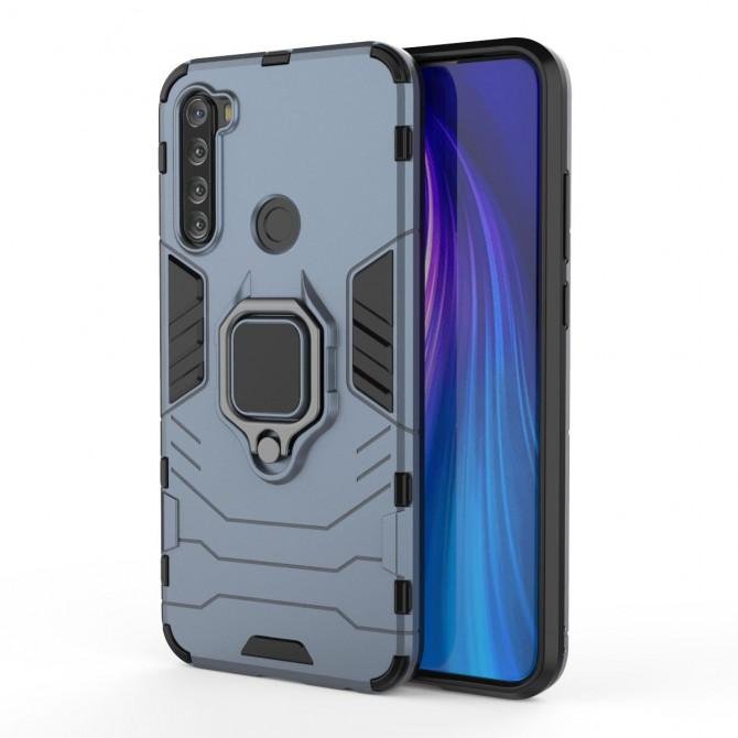 Чохол HONOR Hard Defence Series для Xiaomi Redmi Note 8T Космічний Сірий (з магнiтним тримачем)