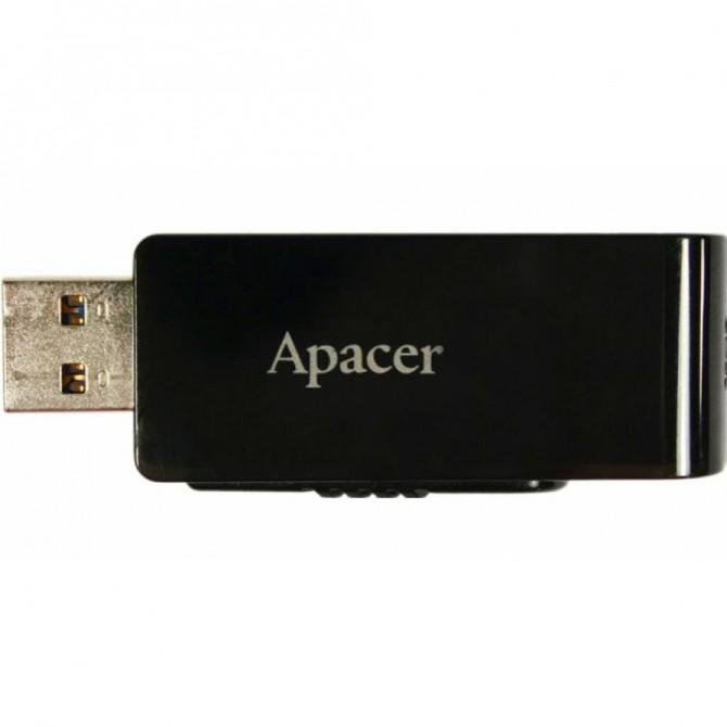 Флеш память Apacer USB 16Gb AH350 Чёрный USB 3.0-2
