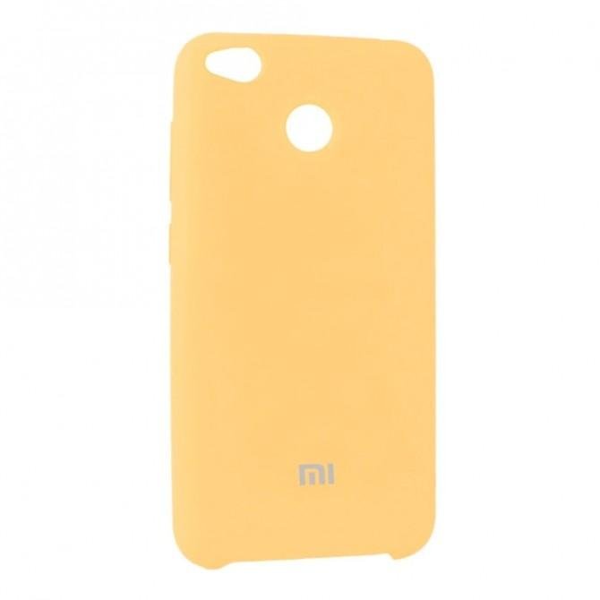 Чехол Soft Case для Xiaomi Redmi 4x Жёлтый-1