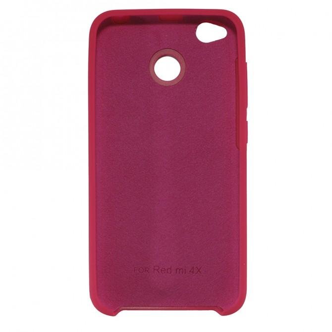Чехол Soft Case для Xiaomi Redmi 4x Ярко малиновый-2