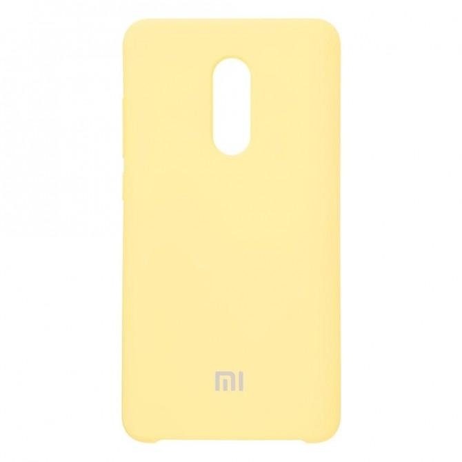 Чехол Soft Case для Xiaomi Redmi 5 Plus Жёлтый-1