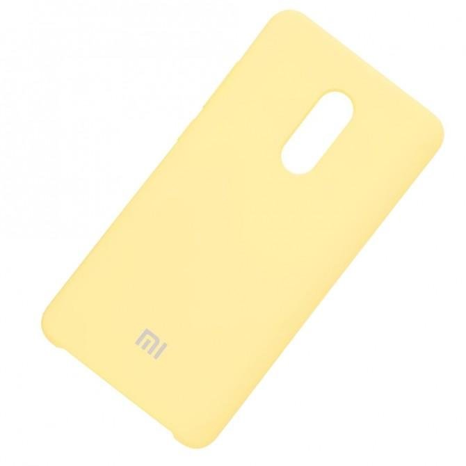 Чехол Soft Case для Xiaomi Redmi 5 Plus Жёлтый-2