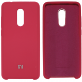 Чехол Soft Case для Xiaomi Redmi 5 Plus Ярко малиновый