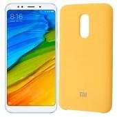 Чехол Soft Case для Xiaomi Redmi 5 Жёлтый