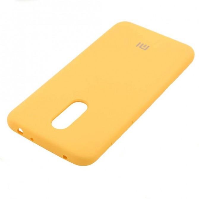 Чехол Soft Case для Xiaomi Redmi 5 Жёлтый-2