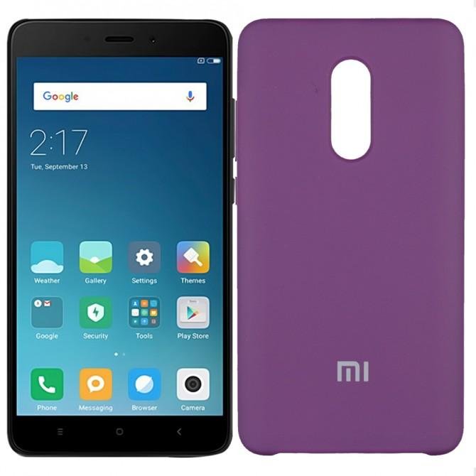 Чехол Soft Case для Xiaomi Redmi Note 4x Фиолетовый