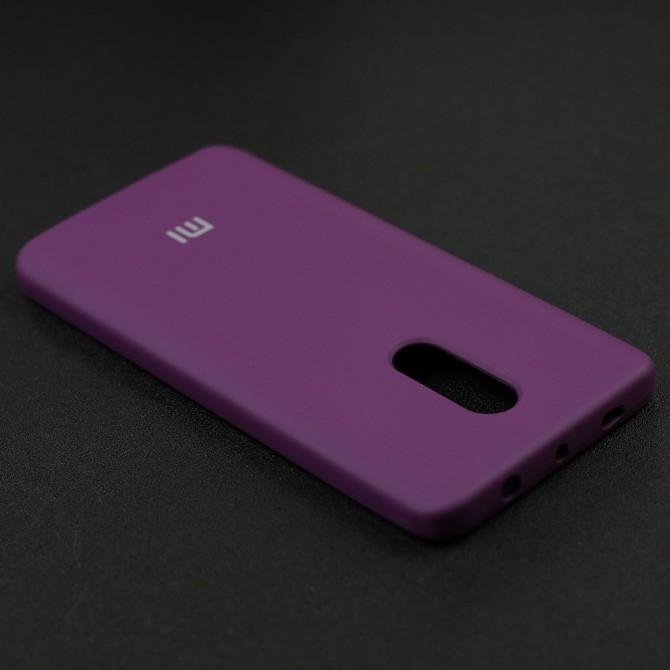 Чехол Soft Case для Xiaomi Redmi Note 4x Фиолетовый-4