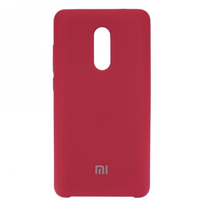 Чехол Soft Case для Xiaomi Redmi Note 4x Ярко малиновый-1
