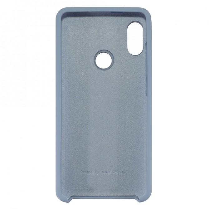 Чохол Soft Case для Xiaomi Redmi Note 5 Pro Блакитний-1