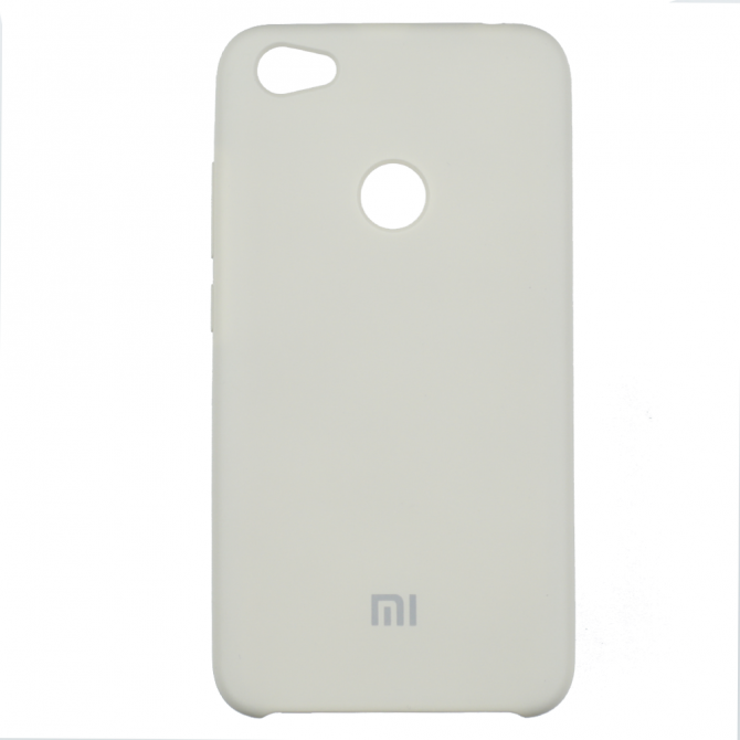 Чехол Soft Case для Xiaomi Redmi Note 5a Prime Молочный-1
