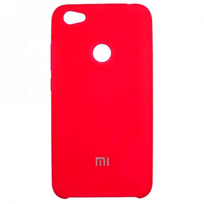 Чохол Soft Case для Xiaomi Redmi Note 5a Prime Яскраво малиновий-1