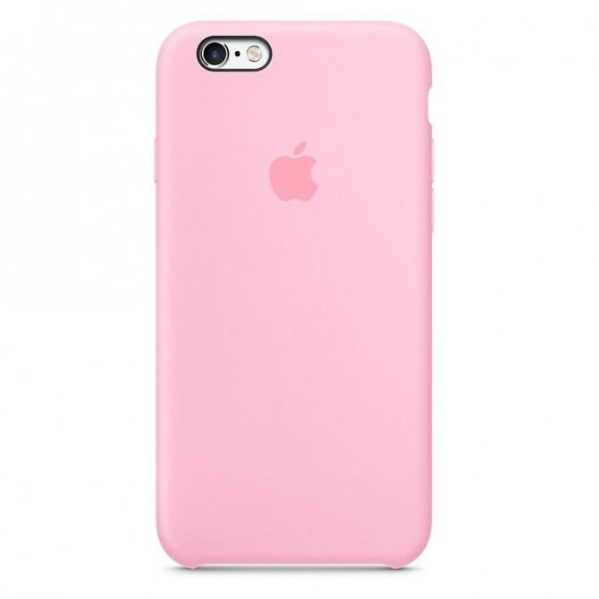 Чехол силиконовый для iPhone 6/6s Plus Ярко розовый-1