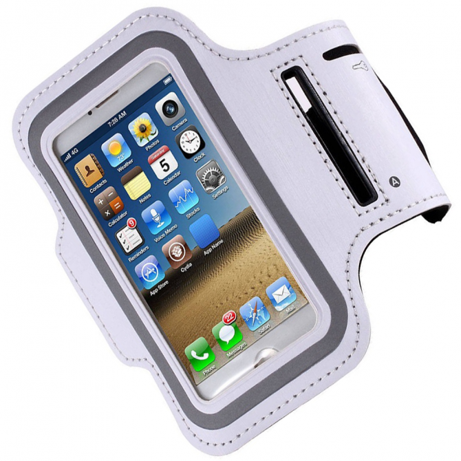 Чохол Sport Universal Case для iPhone 6 Plus Білий (5,3"-5,7")-2