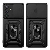 Протиударний чохол для Samsung A366 Galaxy A36 5G Black (with Camshield and magnet) Протиударний чохол для Samsung A366 Galaxy A36 5G Black (with Camshield and magnet)