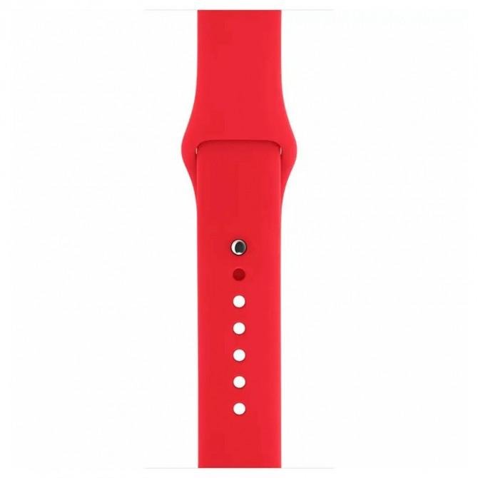 Ремінець для Apple Watch 38/40mm Sport Band Dark Red (38)-1