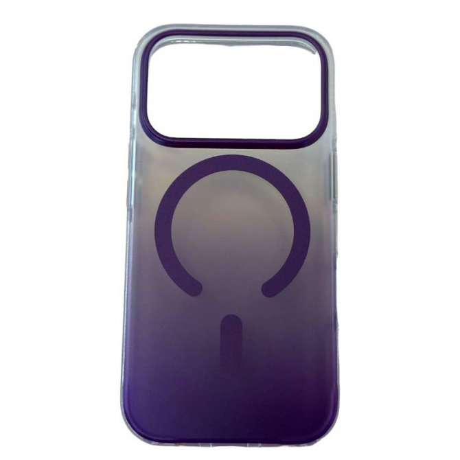 Чохол TPU+PC Phantom with MagSafe для Apple iPhone 17 Pro Max (6.9") Purple