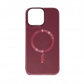 Шкіряний чохол Bonbon Leather Metal Style with MagSafe для Apple iPhone 13 Pro Max (6.7 Шкіряний чохол Bonbon Leather Metal Style with MagSafe для Apple iPhone 13 Pro Max (6.7