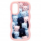 Чехол TPU Cloudy Pictures для Samsung Galaxy A36 5G Bears Чехол TPU Cloudy Pictures для Samsung Galaxy A36 5G Bears