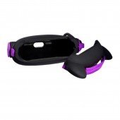 Чехол U-Like Silicone Protective For Airpods 4 Funny Dog Face Vioolet Чехол U-Like Silicone Protective For Airpods 4 Funny Dog Face Vioolet