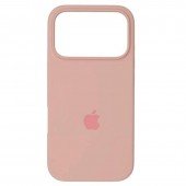 Силіконовий чохол для iPhone 17 Pro Pink Sand FULL Силіконовий чохол для iPhone 17 Pro Pink Sand FULL