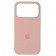 Силиконовый чехол для iPhone 17 Pro Pink Sand FULL