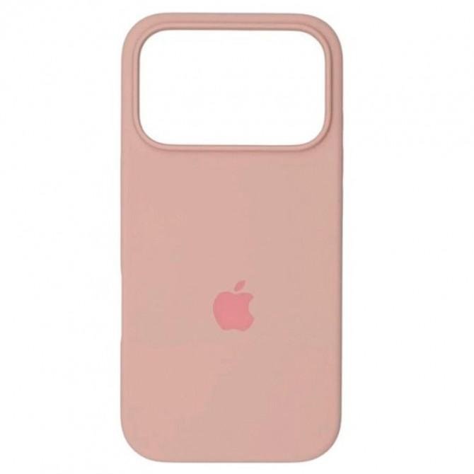 Силиконовый чехол для iPhone 17 Pro Pink Sand FULL