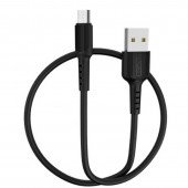 USB Кабель Borofone BX16 MicroUSB 2A Black 1m USB Кабель Borofone BX16 MicroUSB 2A Black 1m