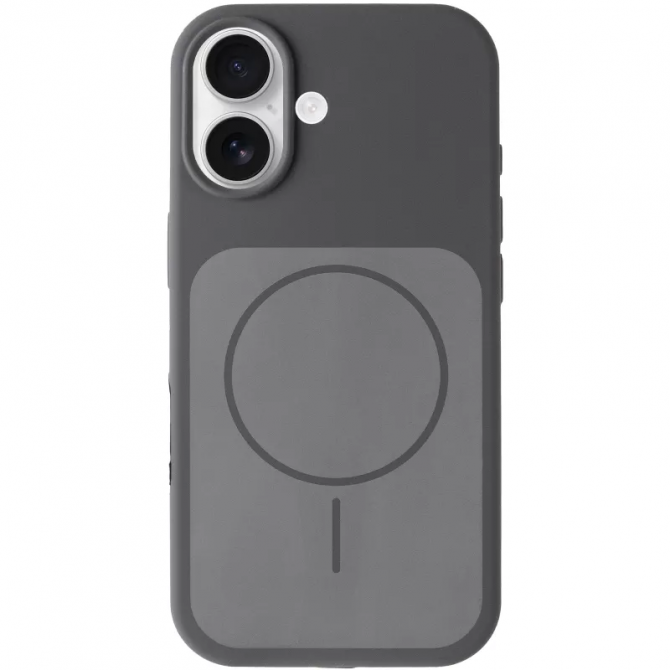 Накладка Liquid Magnetic для iPhone 16 Black