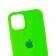 Оригінальний силіконовий чохол для iPhone 11 Неоново Зелений