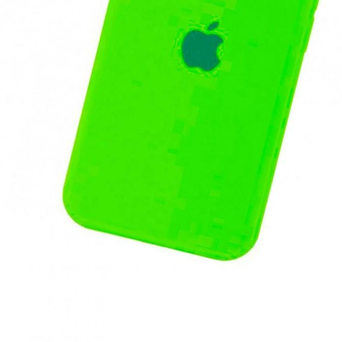 Оригінальний силіконовий чохол для iPhone 11 Неоново Зелений-2