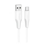 Кабель USB Borofone BX119 Type-C 3A 1m White