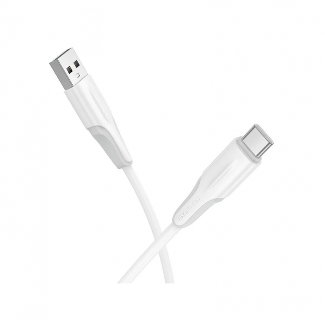 Кабель USB Borofone BX119 Type-C 3A 1m White-1