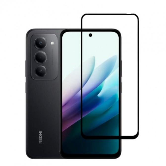 Защитное стекло для XIAOMI Redmi 15 4G Full Glue (0.25 мм, 2.5D, черное) ЛЮКС-1