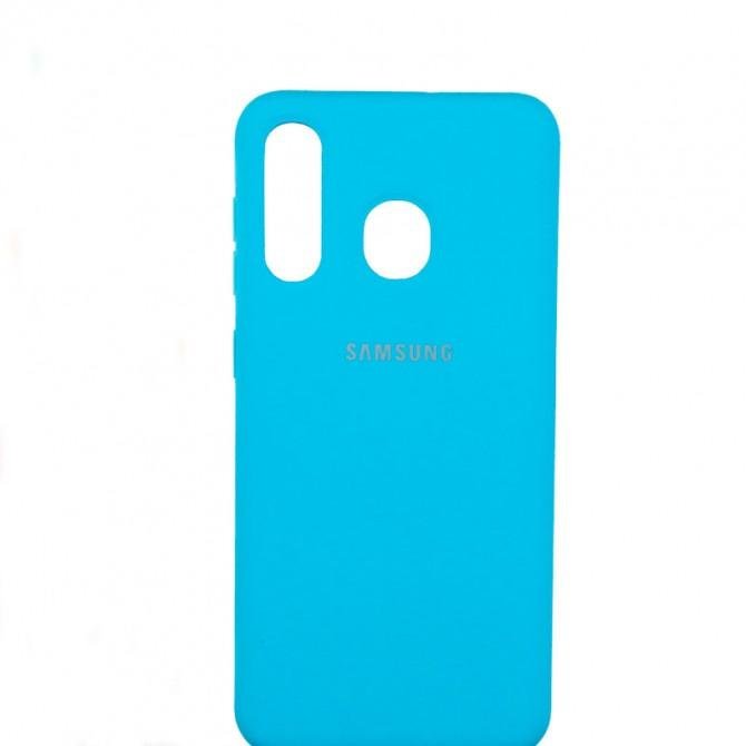 Чехол Original Soft Case Samsung A307/A505 Galaxy A30s/A50 2019 Ярко Синий