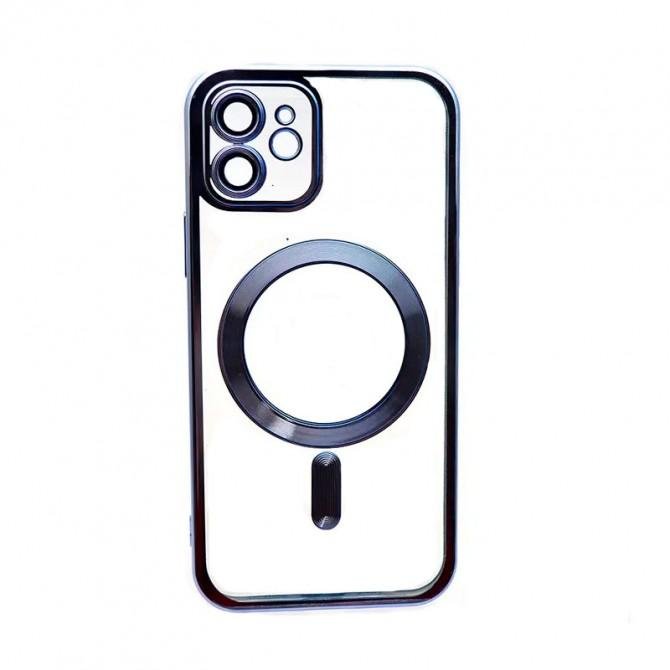 Чохол Cosmic Galaxy Sparkle with MagSafe для iPhone 11 Темно Синій