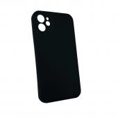 Силиконовый чехол для iPhone 12 Черный