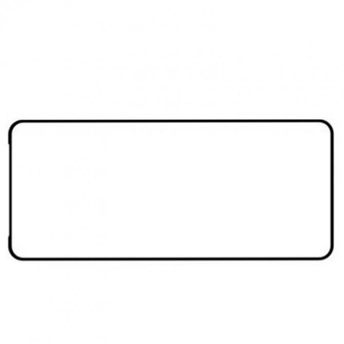 Защитное стекло для ZTE Blade V30 Full Glue (0.25 мм, 2.5D, черное) ЛЮКС-1