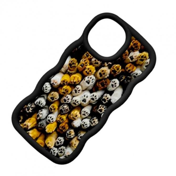 Чохол TPU Cloudy Pictures для Apple iPhone 14 Pro Max (6.7") Paws-1