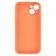 Силиконовый чехол для iPhone 13 Оранжевый FULL (NO LOGO)