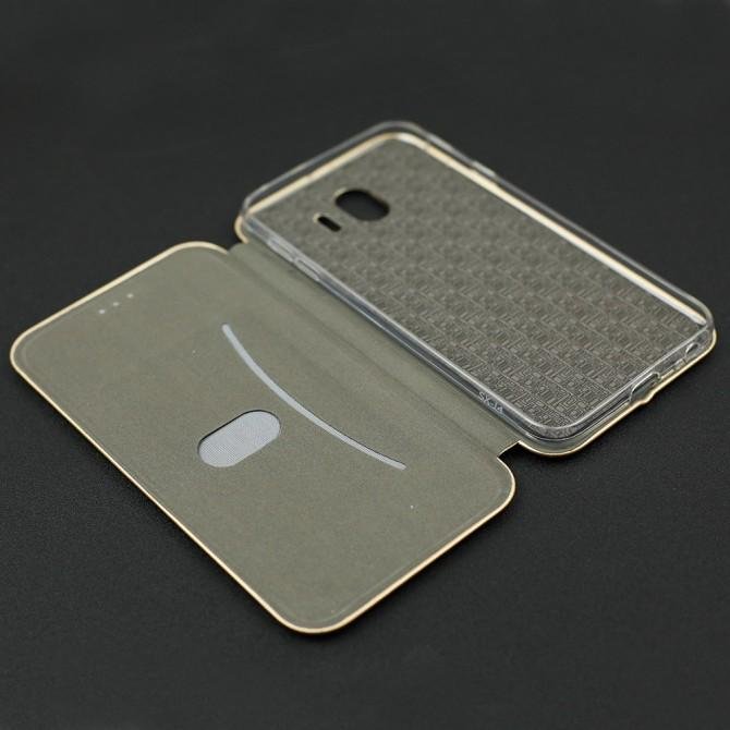 Чехол книжка U-Like Best для Samsung Galaxy J4 2018 Gold-3