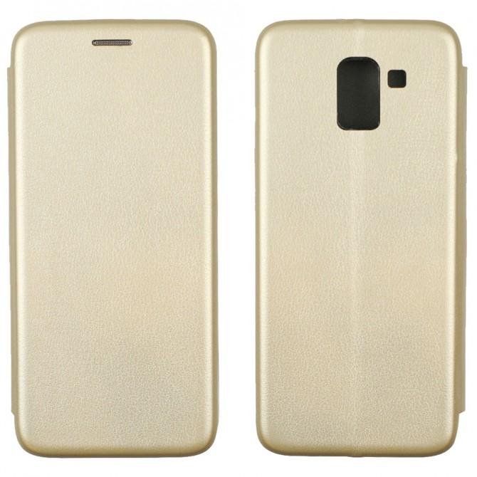 Чохол книжка U-Like Best для Samsung Galaxy J6 2018 Золотий