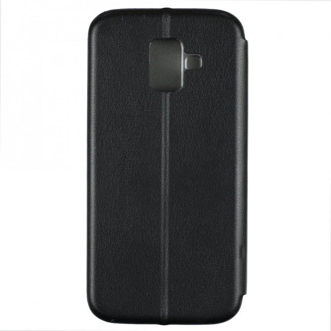 Чехол книжка U-Like Best для Samsung Galaxy A6 2018 Чёрный-2