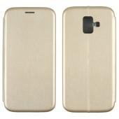 Чохол книжка U-Like Best для Samsung Galaxy A6 2018 Золотий