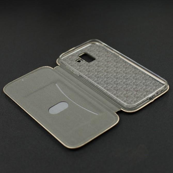 Чехол книжка U-Like Best для Samsung Galaxy A6 2018 Gold-3